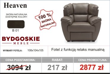  PROMOCJA-Fotele wypoczynkowe dostępne od ręki!