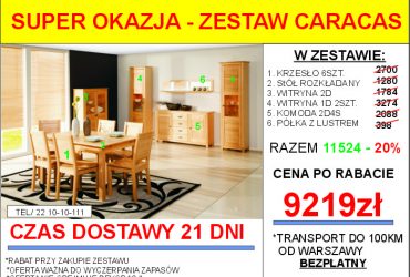 PROMOCJA-Meble skrzyniowe dostępne od ręki!