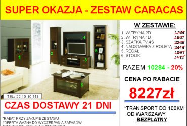 PROMOCJA-Meble skrzyniowe dostępne od ręki!