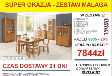 PROMOCJA-Meble skrzyniowe dostępne od ręki!