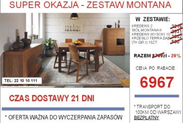 PROMOCJA-Meble skrzyniowe dostępne od ręki!