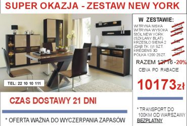 PROMOCJA-Meble skrzyniowe dostępne od ręki!