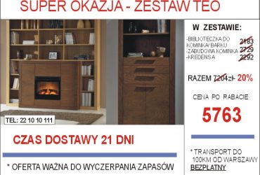 PROMOCJA-Meble skrzyniowe dostępne od ręki!
