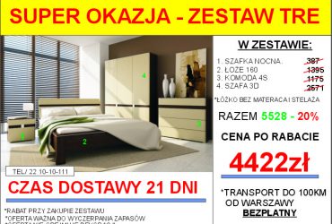 PROMOCJA-Meble skrzyniowe dostępne od ręki!