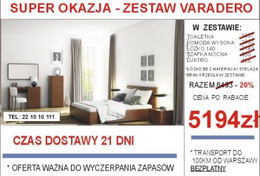 PROMOCJA-Meble skrzyniowe dostępne od ręki!