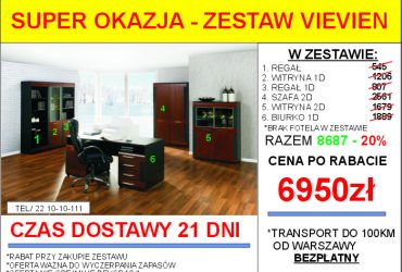 PROMOCJA-Meble skrzyniowe dostępne od ręki!