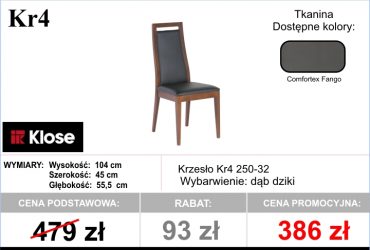  PROMOCJA - Krzesła dostępne od ręki!