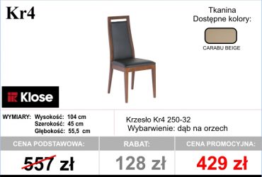  PROMOCJA - Krzesła dostępne od ręki!