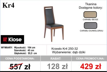  PROMOCJA - Krzesła dostępne od ręki!