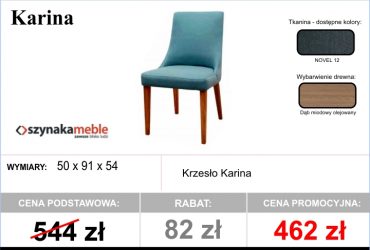  PROMOCJA - Krzesła dostępne od ręki!