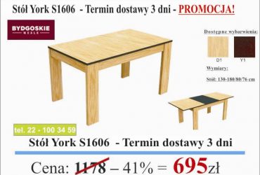  PROMOCJA - Zestawy stołowe dostępne od ręki!