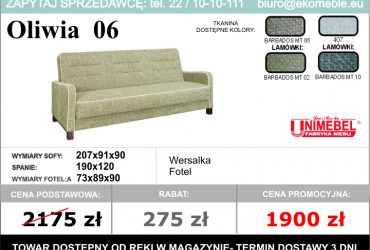  PROMOCJA - Komplety wypoczynkowe dostępne od ręki!