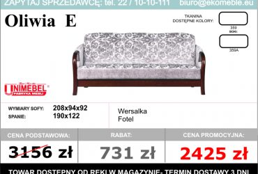  PROMOCJA - Komplety wypoczynkowe dostępne od ręki!
