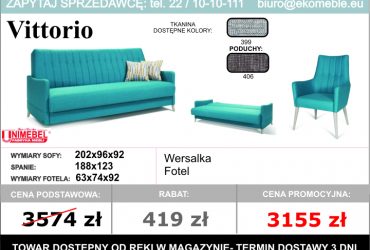 PROMOCJA - Komplety wypoczynkowe dostępne od ręki!