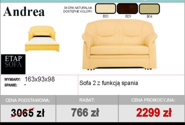  PROMOCJA - Komplety wypoczynkowe dostępne od ręki!