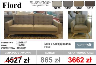  PROMOCJA - Komplety wypoczynkowe dostępne od ręki!