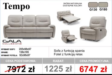  PROMOCJA - Komplety wypoczynkowe dostępne od ręki!