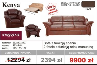  PROMOCJA - Komplety wypoczynkowe dostępne od ręki!