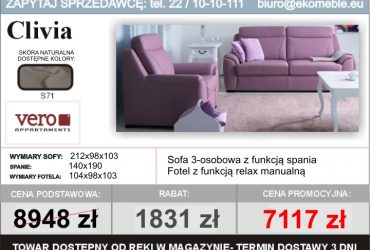  PROMOCJA - Komplety wypoczynkowe dostępne od ręki!