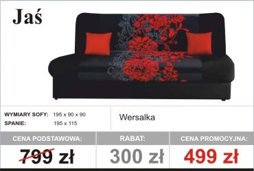  PROMOCJA - Komplety wypoczynkowe dostępne od ręki!