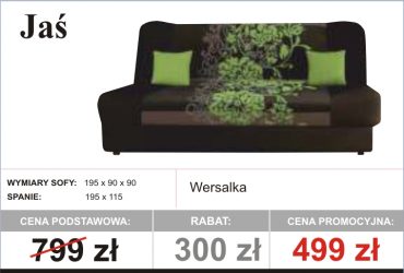  PROMOCJA - Komplety wypoczynkowe dostępne od ręki!