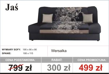  PROMOCJA - Komplety wypoczynkowe dostępne od ręki!
