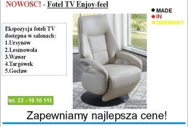 Nowość! Fotele TV