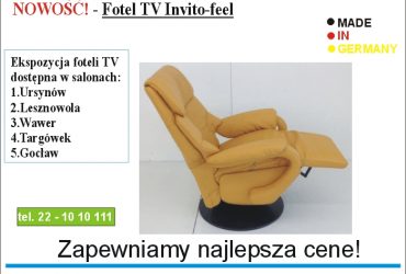 Nowość! Fotele TV