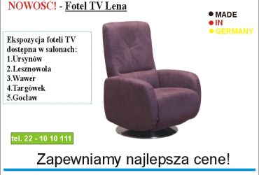 Nowość! Fotele TV