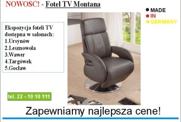 Nowość! Fotele TV