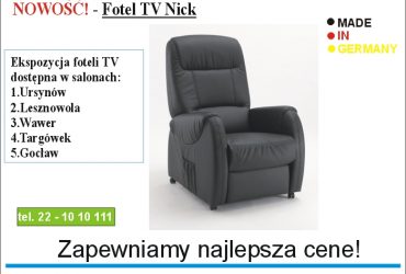 Nowość! Fotele TV