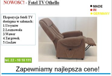 Nowość! Fotele TV