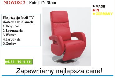 Nowość! Fotele TV