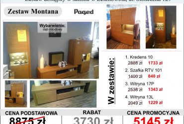 Niesamowite wyprzedaże w salonach Eko Meble