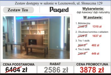 Niesamowite wyprzedaże w salonach Eko Meble