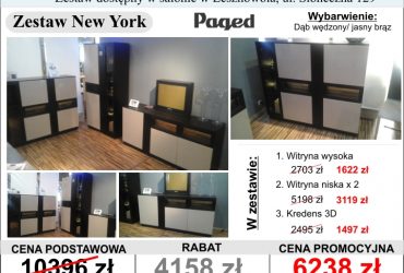 Niesamowite wyprzedaże w salonach Eko Meble