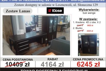 Niesamowite wyprzedaże w salonach Eko Meble