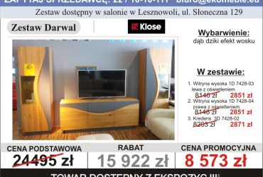 Niesamowite wyprzedaże w salonach Eko Meble