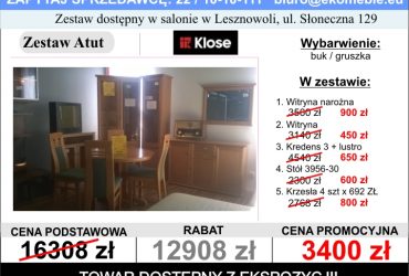 Niesamowite wyprzedaże w salonach Eko Meble