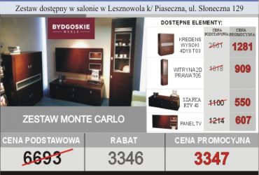 Niesamowite wyprzedaże w salonach Eko Meble