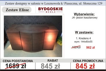 Niesamowite wyprzedaże w salonach Eko Meble