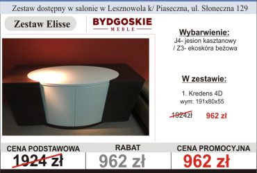 Niesamowite wyprzedaże w salonach Eko Meble