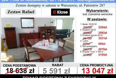 Niesamowite wyprzedaże w salonach Eko Meble