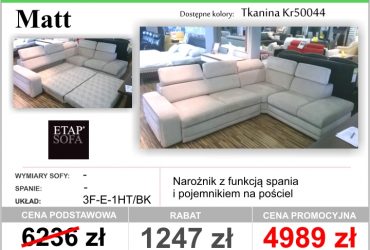 Narożniki - rabaty do 50%!