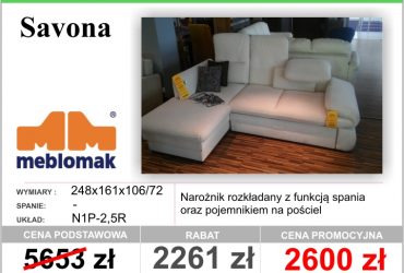 Narożniki - rabaty do 50%!