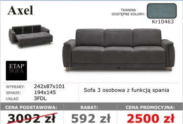 Promocja - komplety wypoczynkowe