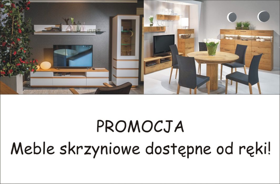 PROMOCJA-Meble skrzyniowe dostępne od ręki!
