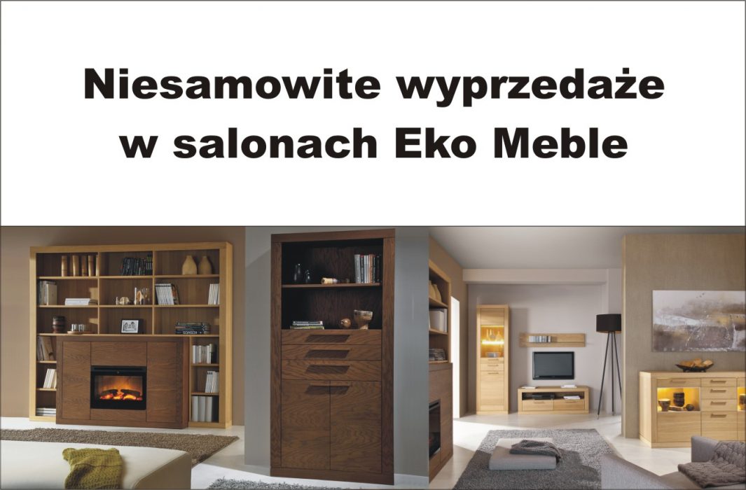 Niesamowite wyprzedaże w salonach Eko Meble -meble skrzyniowe 