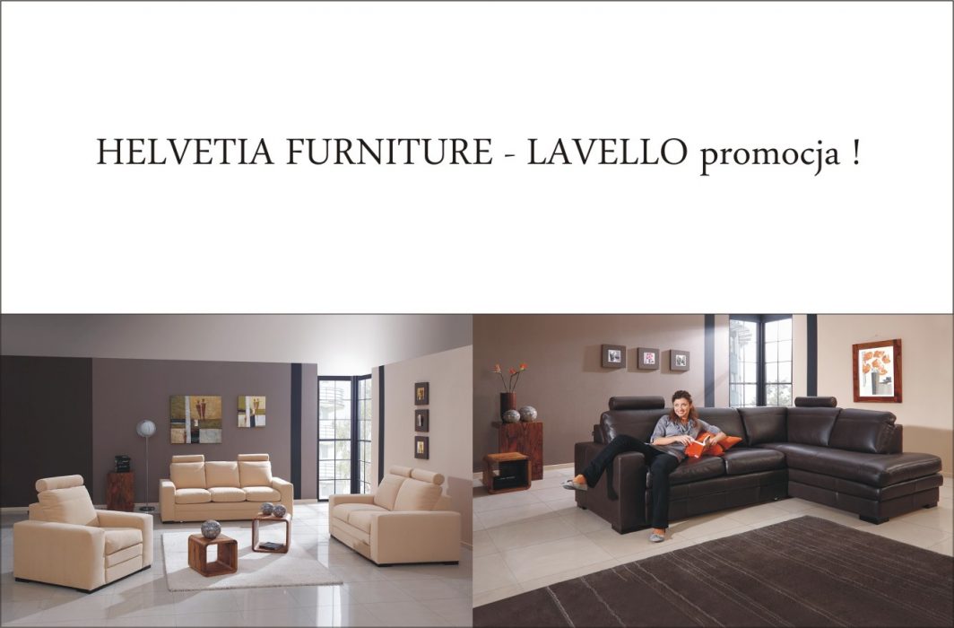  HELVETIA FURNITURE - LAVELLO promocja !