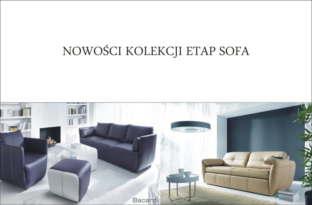 Nowości w kolekcji ETAP - SOFA